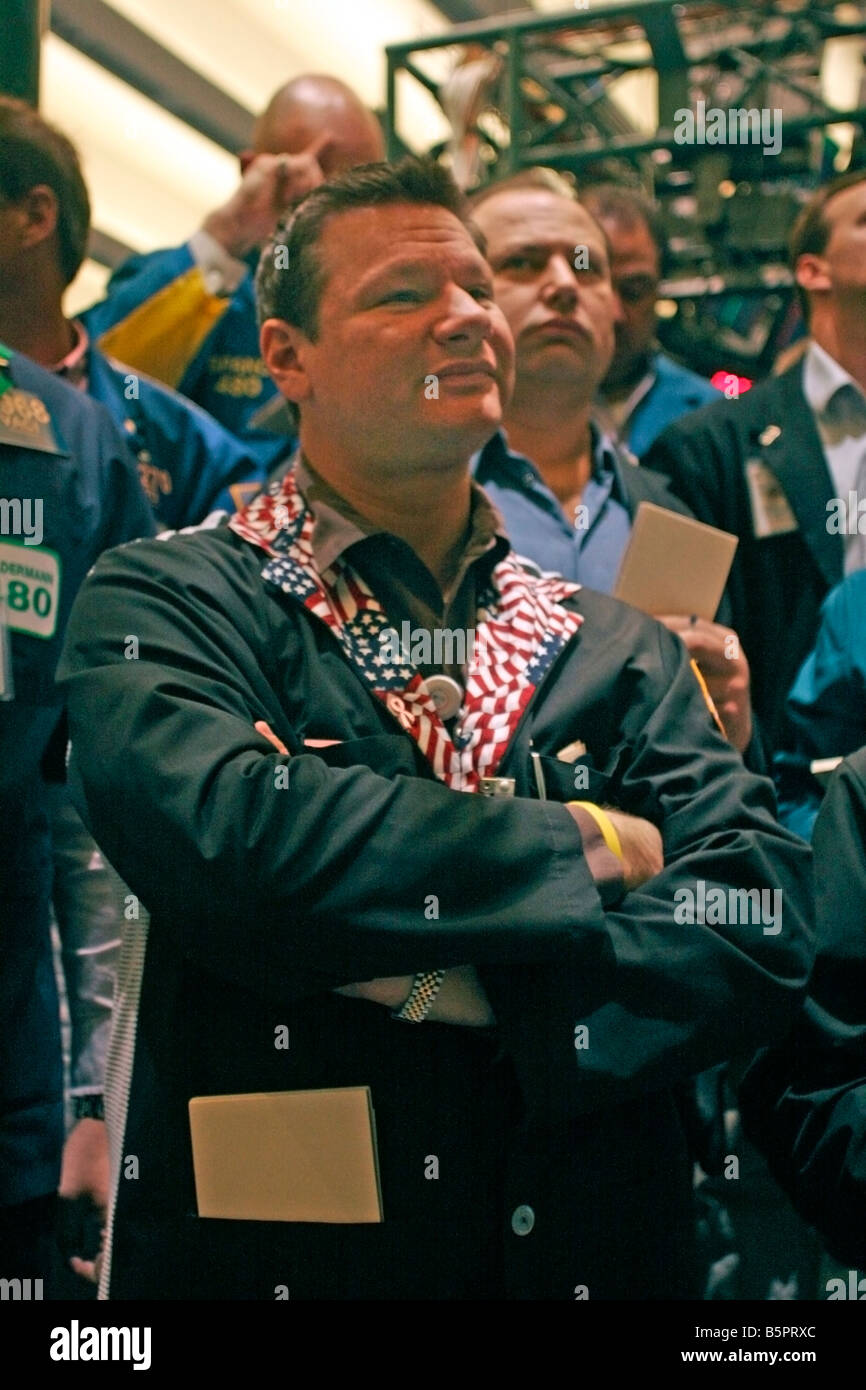 New York Board of Trade commodities floor Stock Photo Alamy