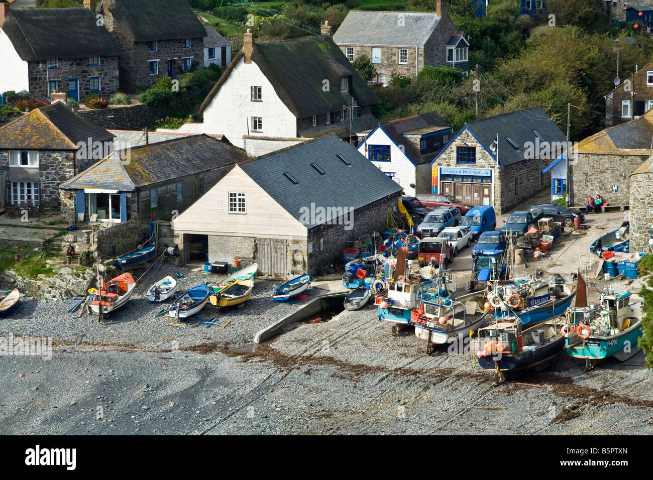 Cadgwith Cove, Cornwall, UK Stock Photo Alamy
