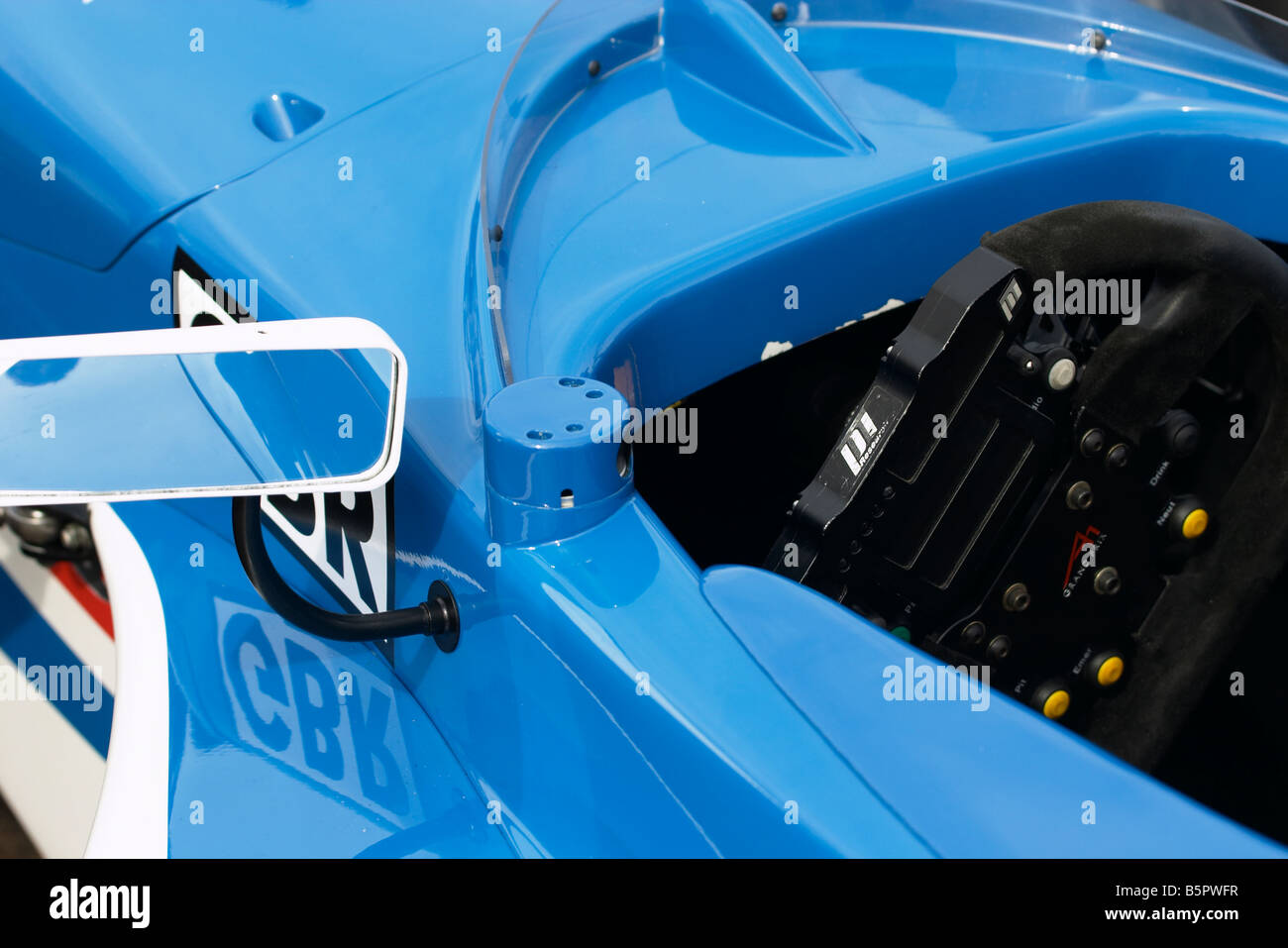 Blue Steering Wheel High Resolution Stock Photography and Images - Alamy