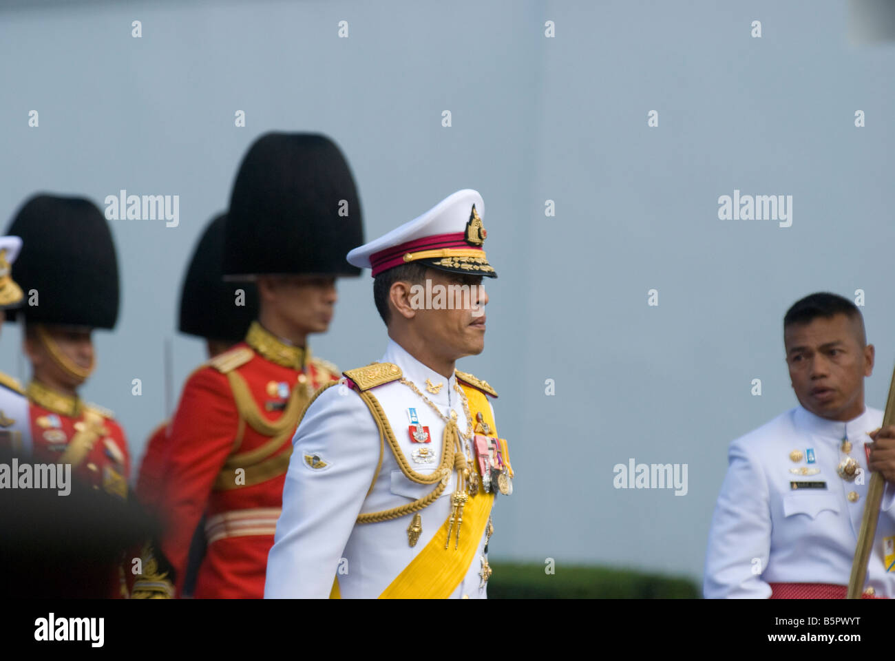 His Royal Highness Prince Maha Vajiralongkorn the Crown Prince of Thailand Stock Photo