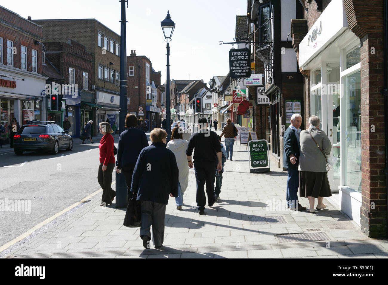 High Street, Sevenoaks, Kent, UK Stock Photo Alamy