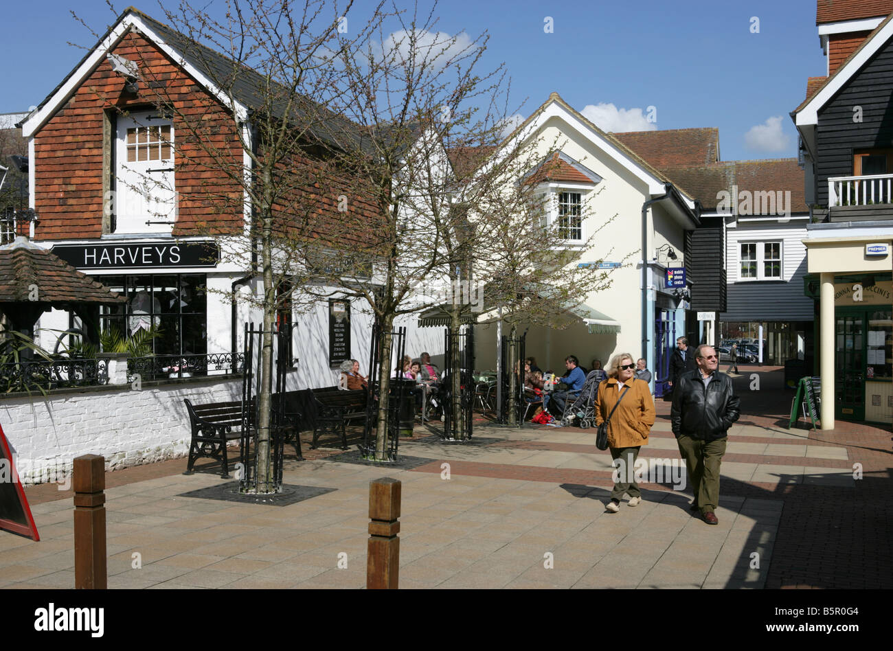 Blacks Yard, Sevenoaks, Kent, UK Stock Photo