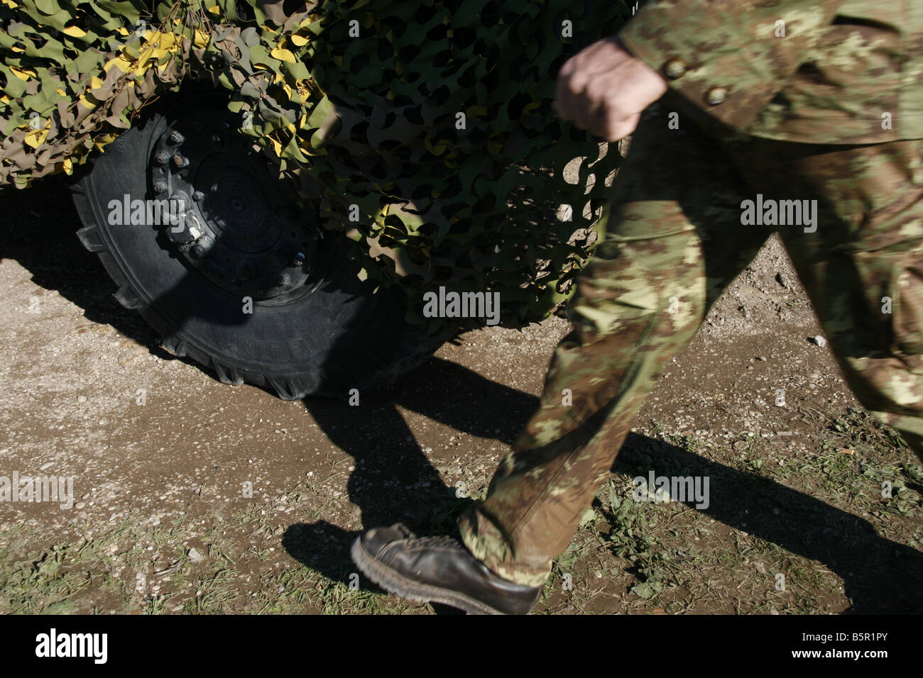 Camouflage hidden tank hi-res stock photography and images - Alamy