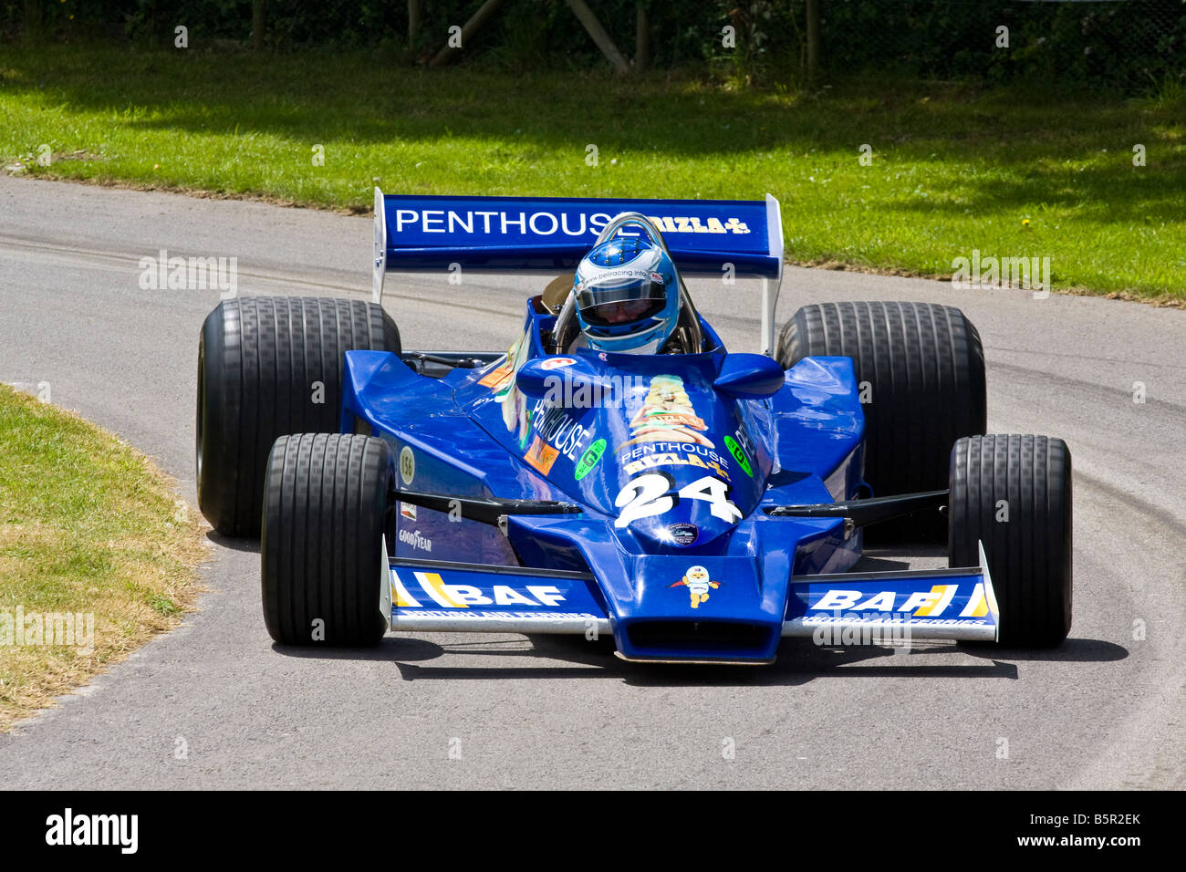 1977 Hesketh 308E in Penthouse Rizla livery at Goodwood Festival