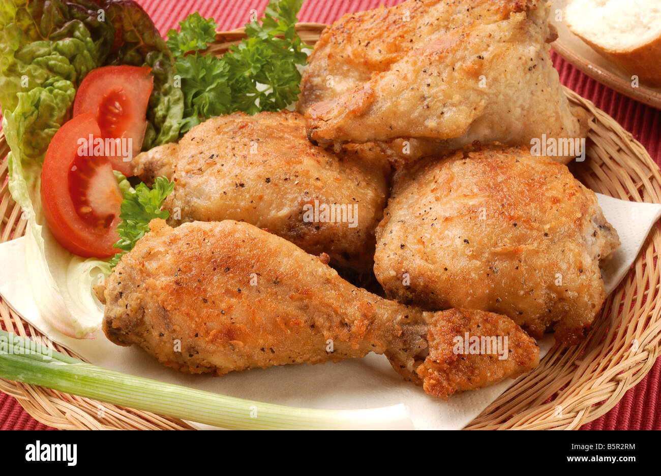 Crispy Chicken Stock Photo