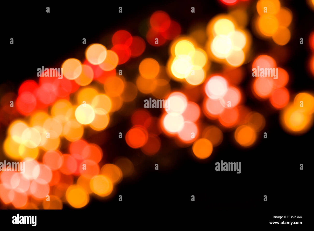 Blurry lights Stock Photo