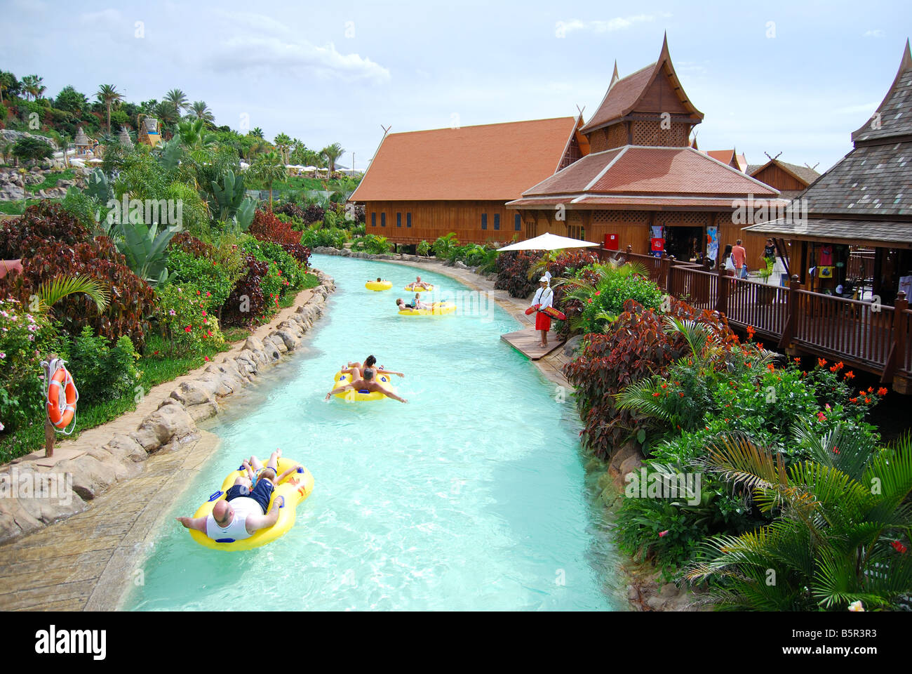 Mai Thai River Ride, Siam Park Water Kingdom Theme Park, Costa Adeje ...