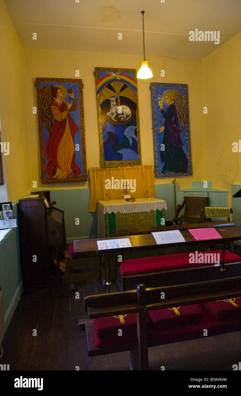 Chapel of St Peter in the coastal village of Clovelly North Devon