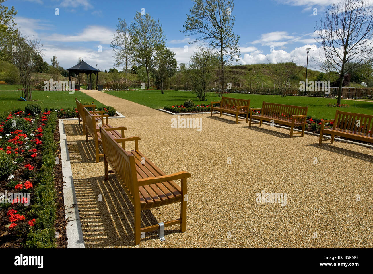 Beaufort Park apartments in Hendon North London on the old RAF Hendon aerodrome site Stock Photo