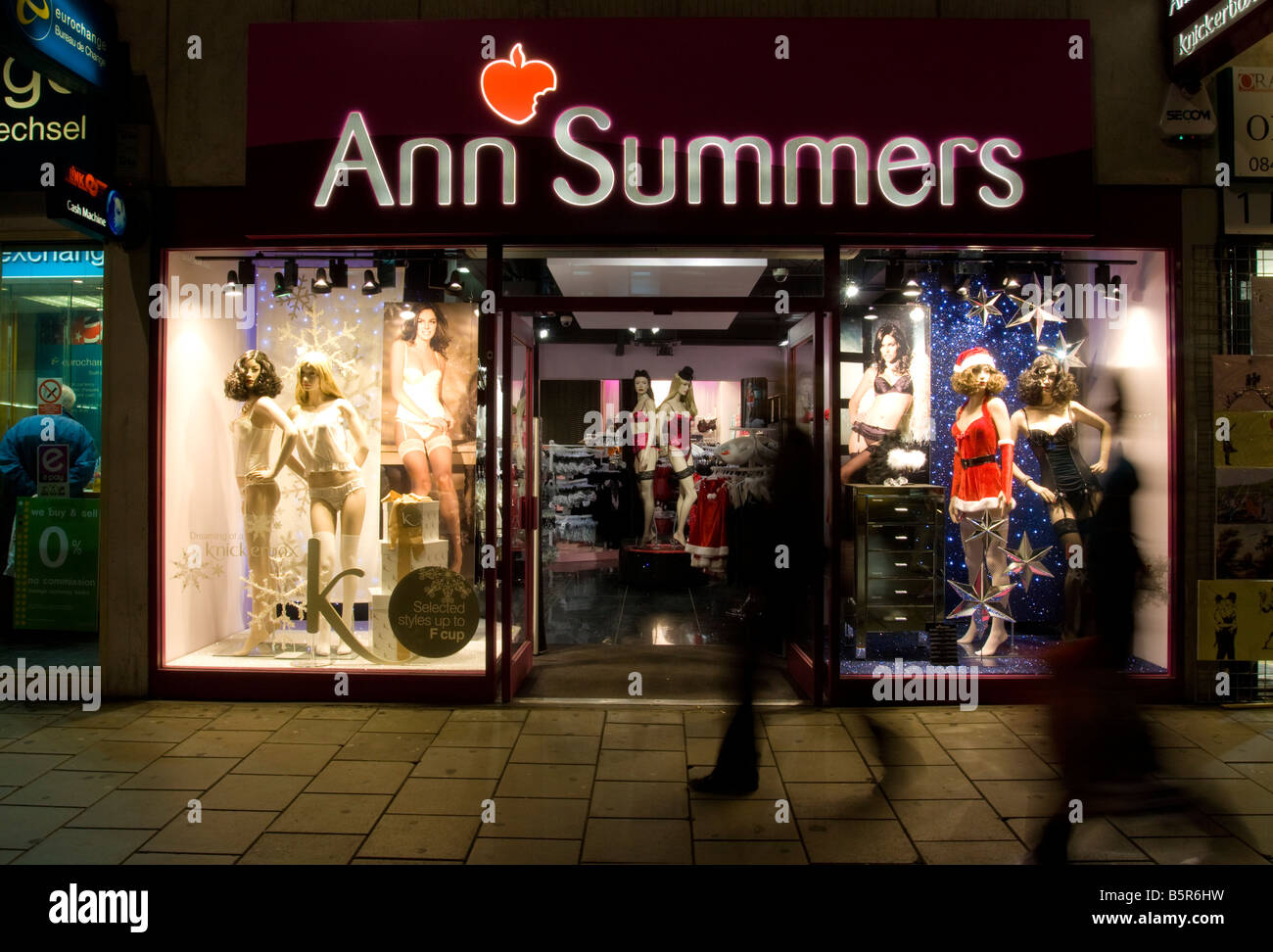 Ann Summers sex shop Oxford Street London Stock Photo - Alamy
