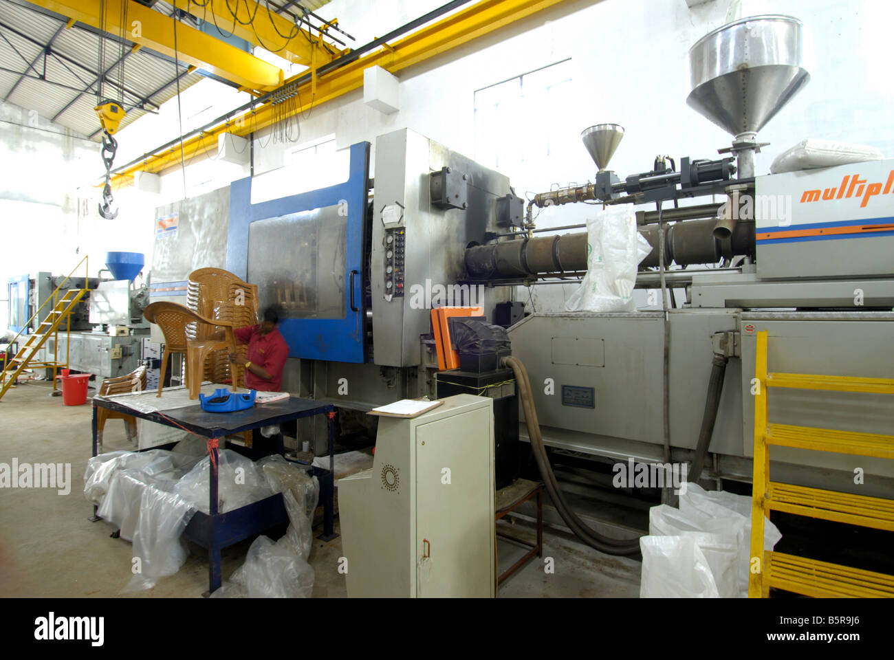 PLASTIC FURNITURE PRODUCTION PLANT Stock Photo Alamy