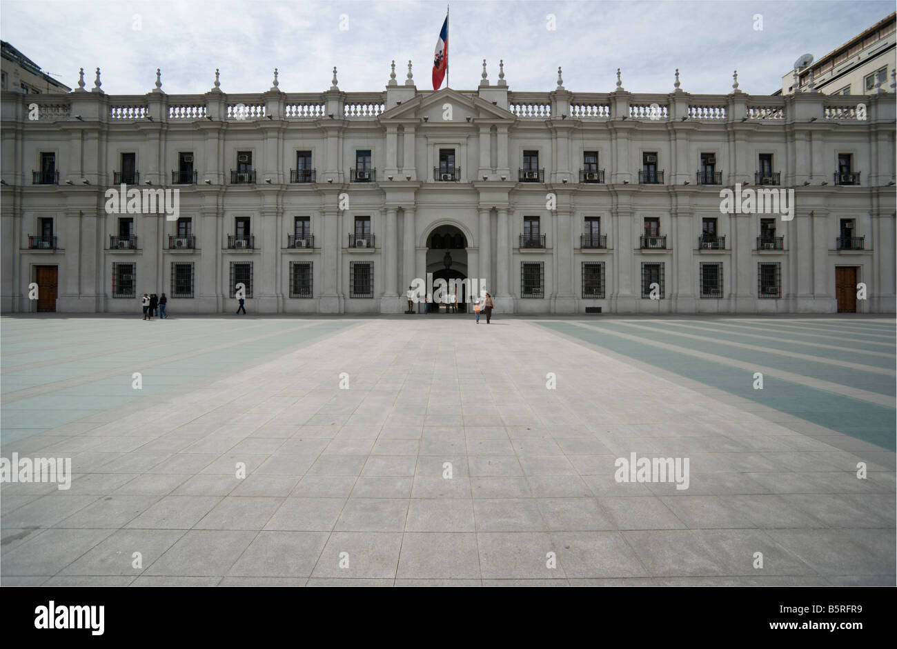 The Palacio de La Moneda, Santiago Stock Photo - Alamy