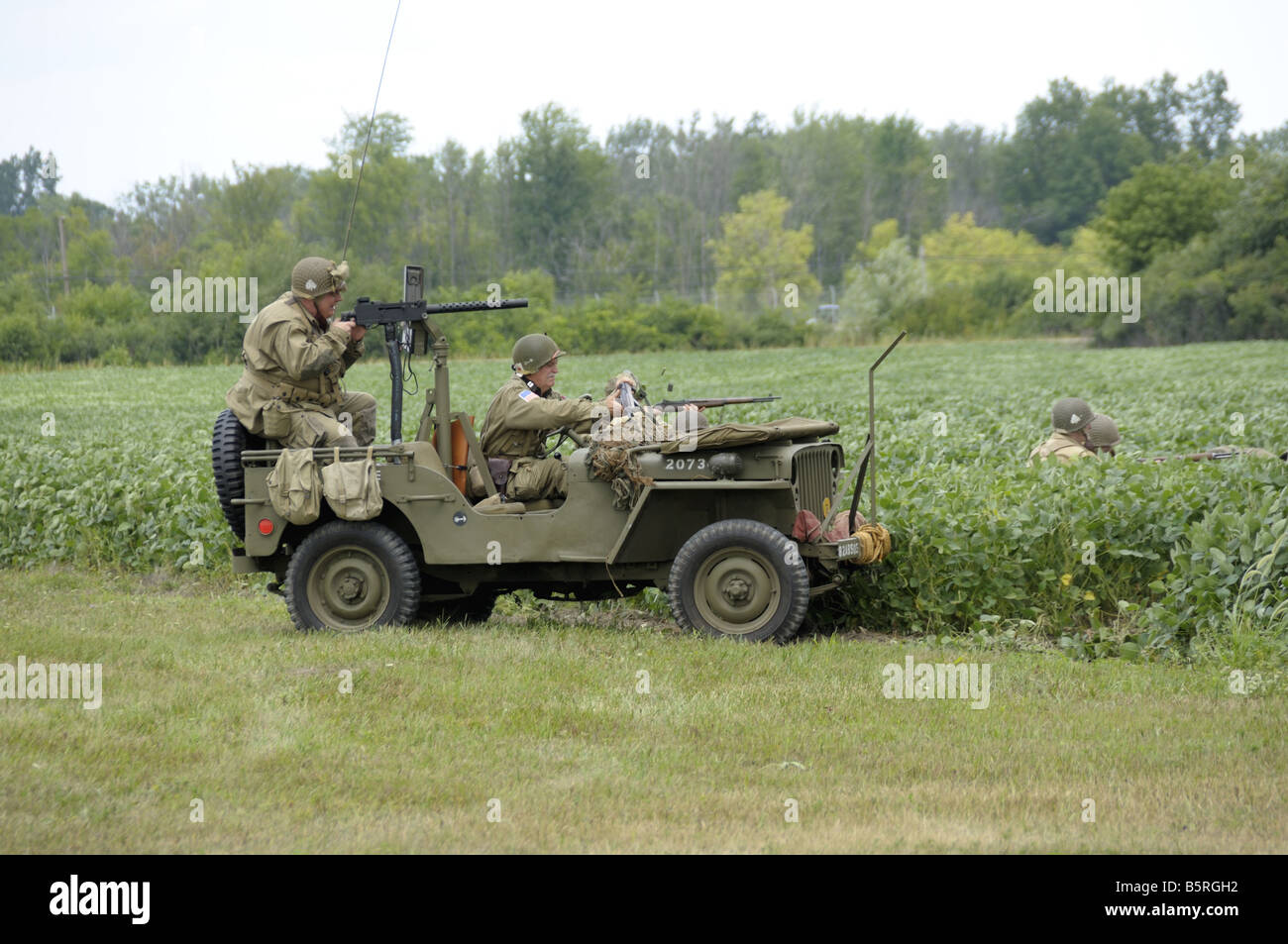 Willys Jeep Machine Gun Mount