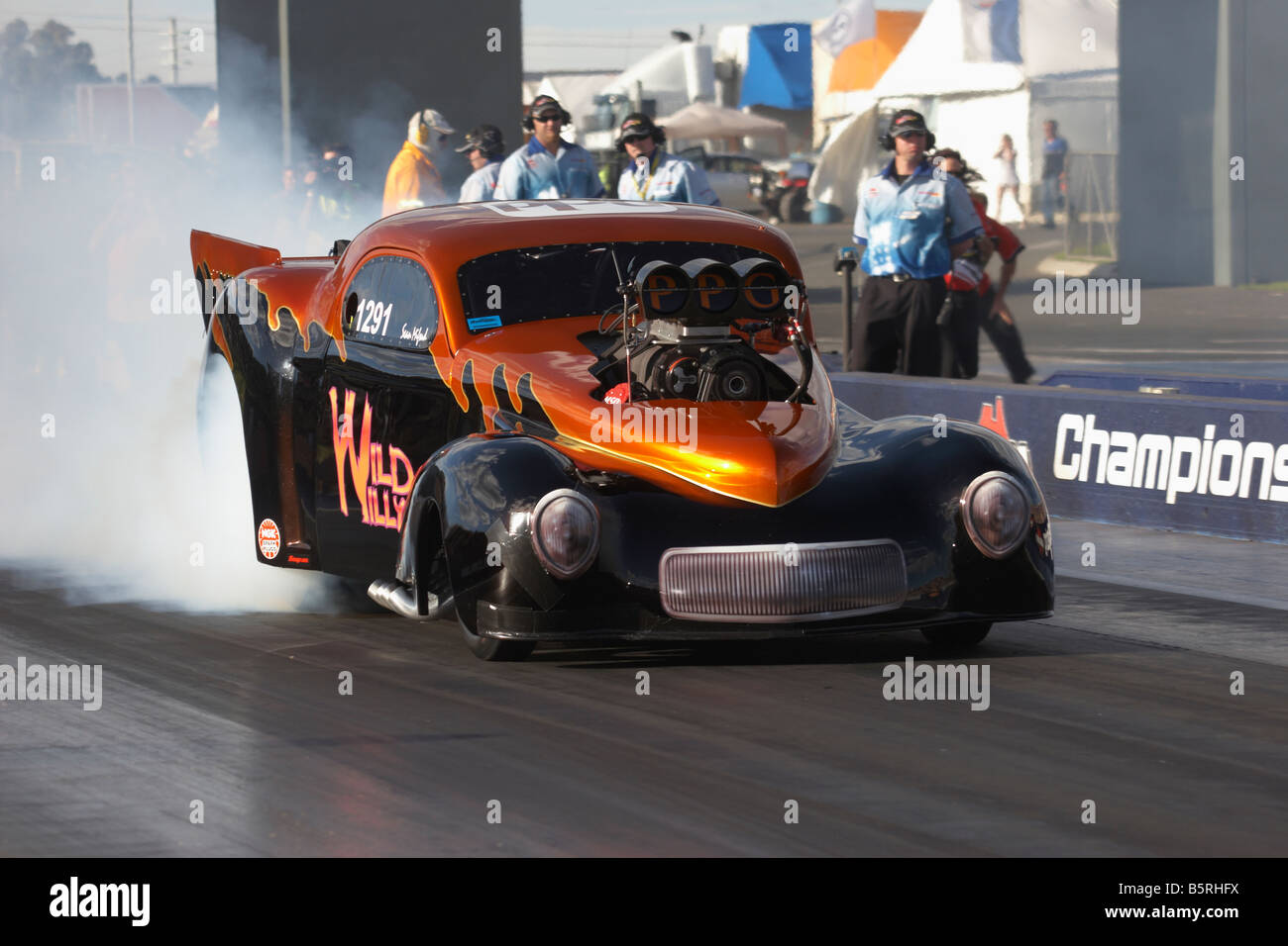Australian Top Doorslammer Drag Racing Competitor Sean