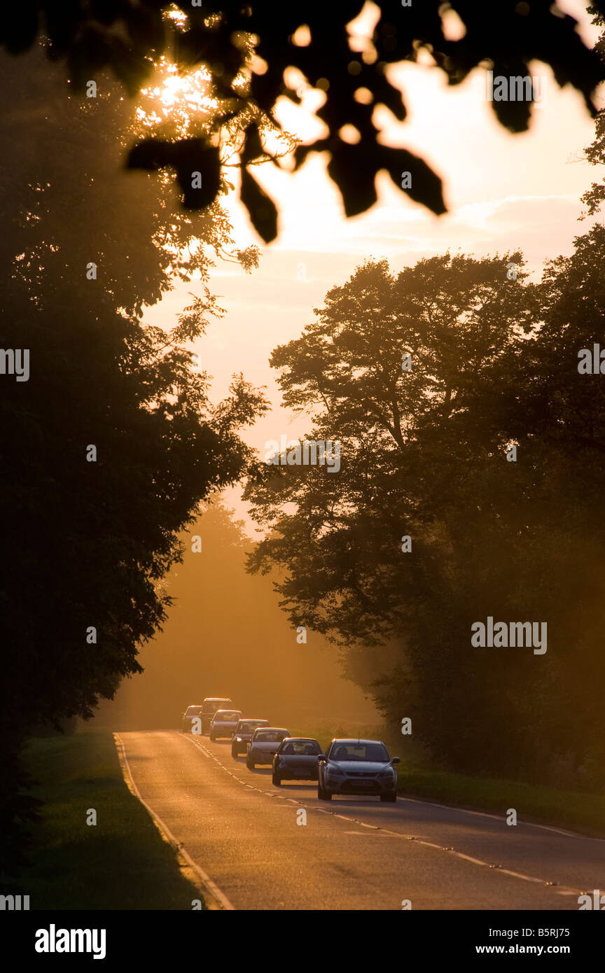 Cars Ride Queue Queue of cars hi-res stock photography and images - Alamy