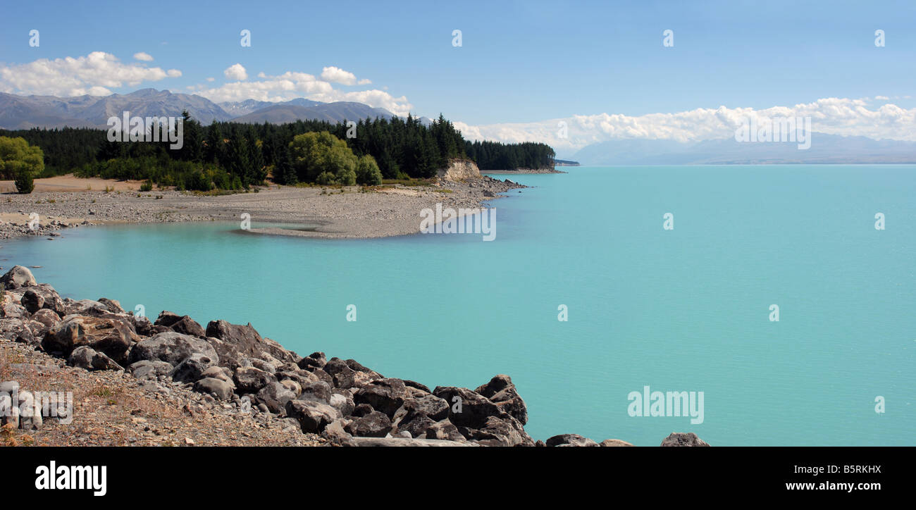Lake Tekapo, South Island, New Zealand Stock Photo - Alamy