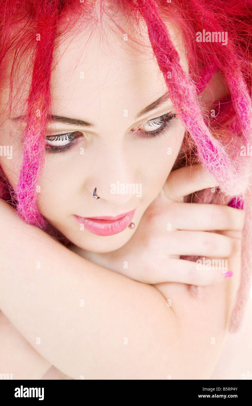 Pink hair goth teen hi-res stock photography and images - Alamy Pink hair goth teen hi-res stock photography and images - Alamy