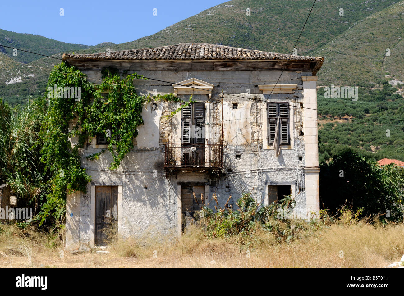 Old house, Zakynthos, Greece Stock Photo