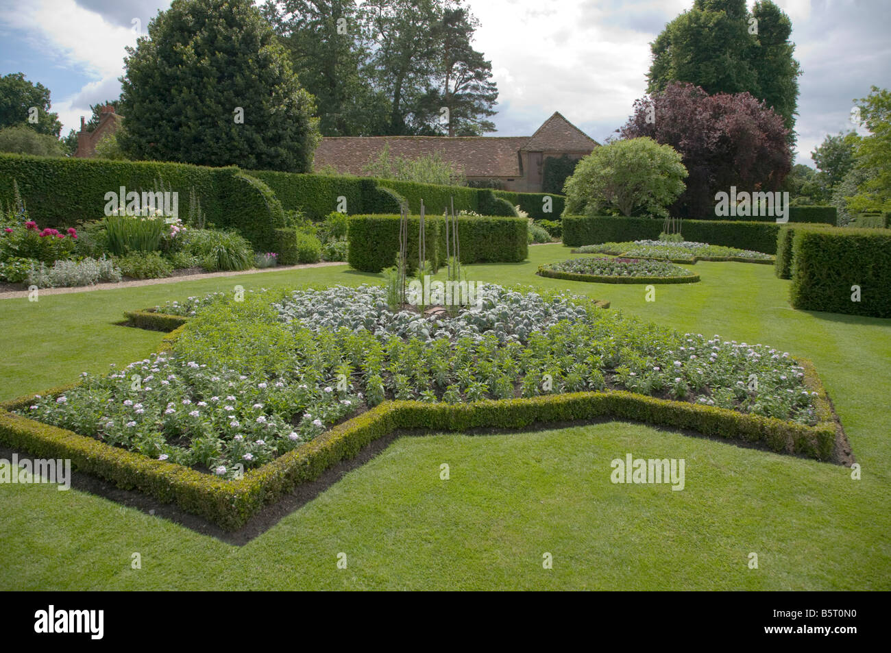 The Vyne Estate Sherborne St John Hampshire RG24 9HL Garden Stock Photo