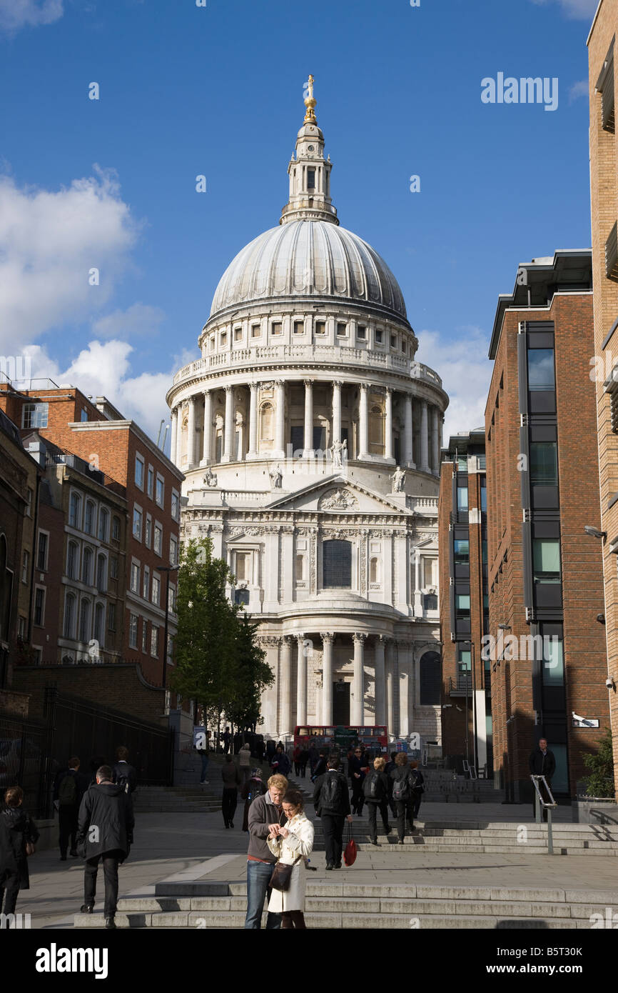 UK London St Pauls Cathedral Stock Photo