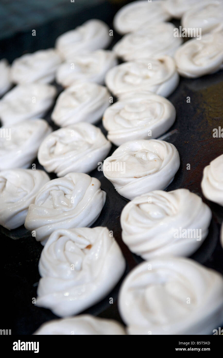 Paratha dough in Pondicherry India. Stock Photo