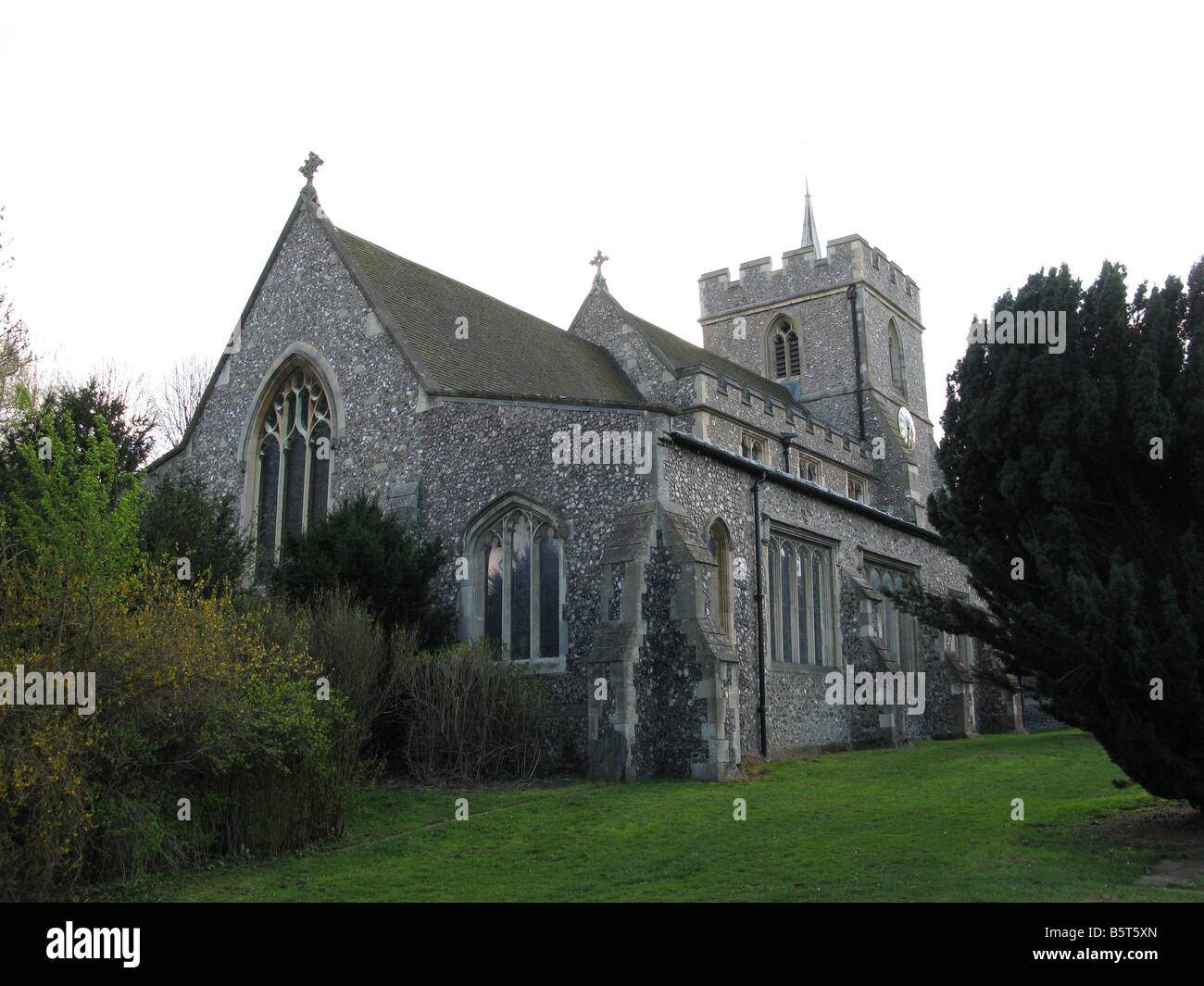 All Saints' church King's Langley village,Hertfordshire where Edmund de
