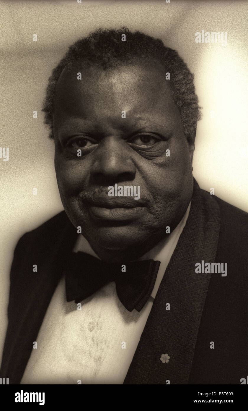 OSCAR PETERSON Stock Photo