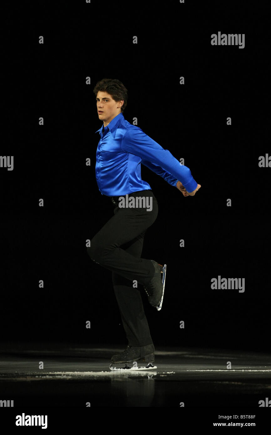 Paul Poirier of Canada skate in the Gala show at 2008 Skate Canada