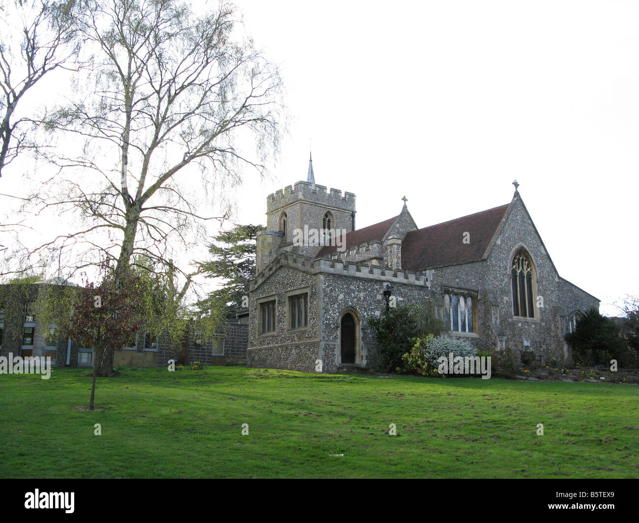 All Saints' church King's Langley village,Hertfordshire where Edmund de