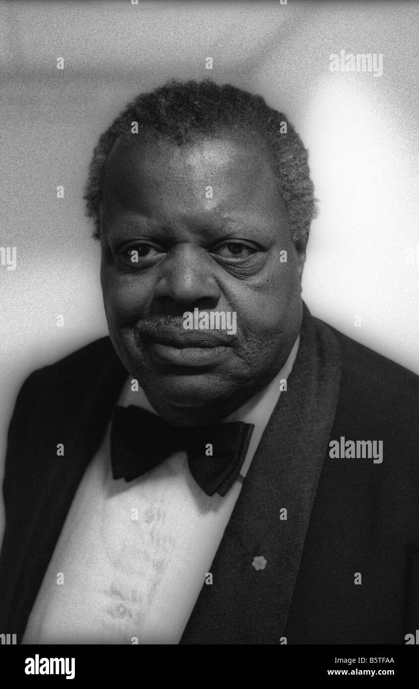 OSCAR PETERSON Stock Photo
