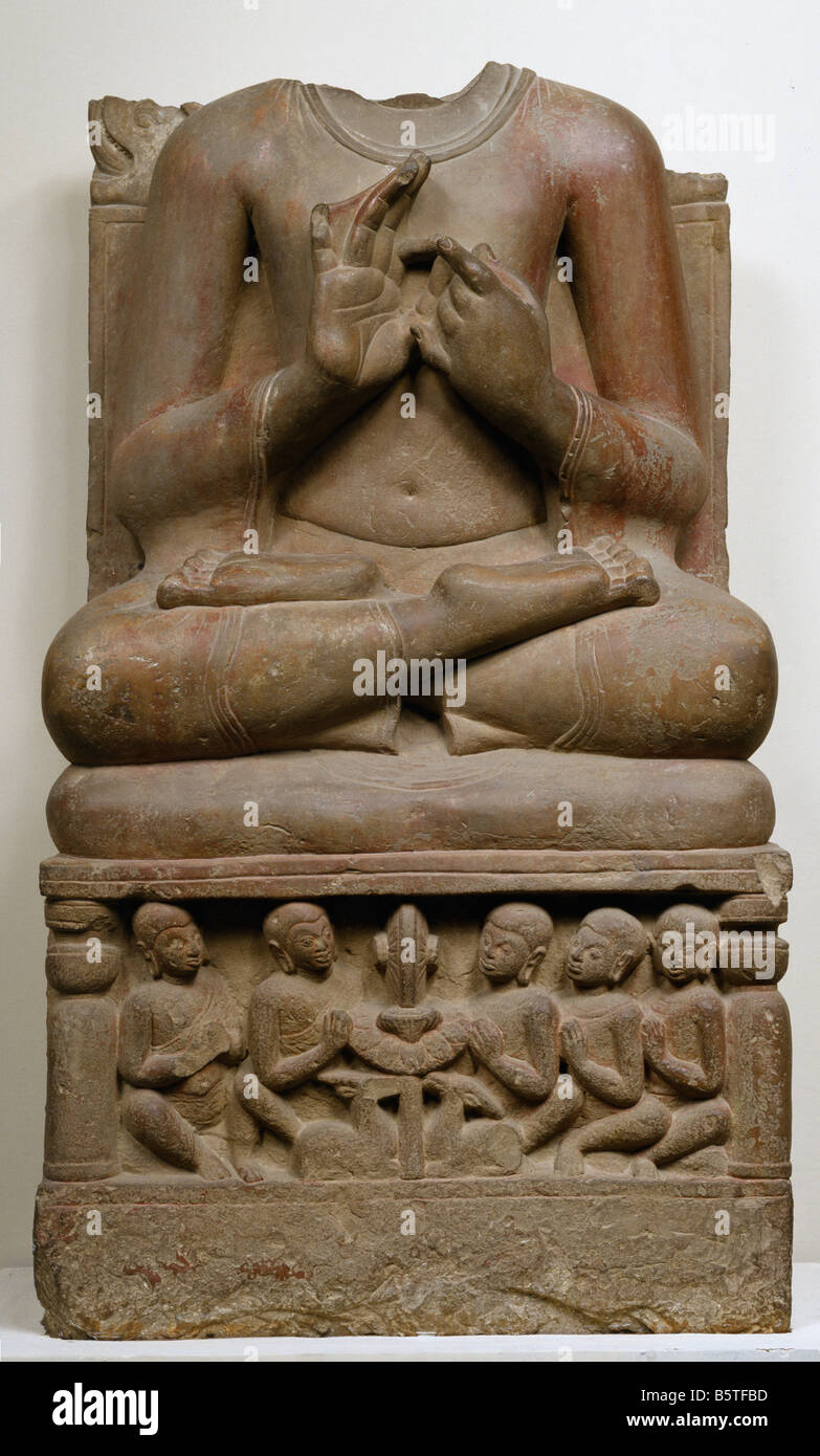 First Sermon Buddha Preaching The First Sermon