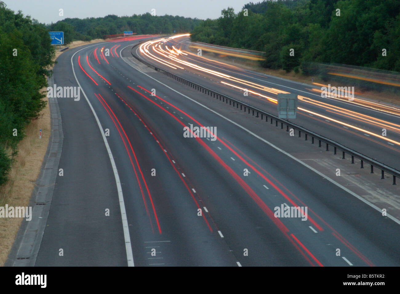 Rush hour motorway hi-res stock photography and images - Alamy