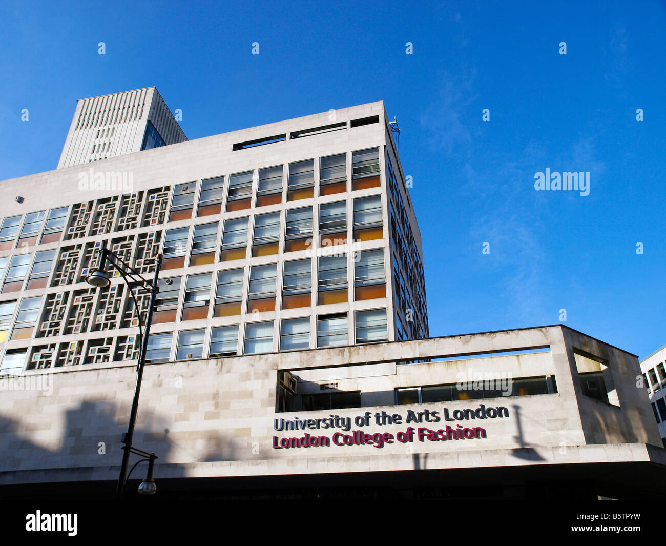 London College of Fashion, University of the Arts Oxford Street London Stock Photo