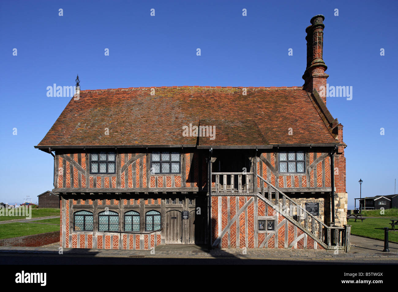 Aldeburgh Market Cross Place Tudor Moot Hall Red brick building Tudor ...