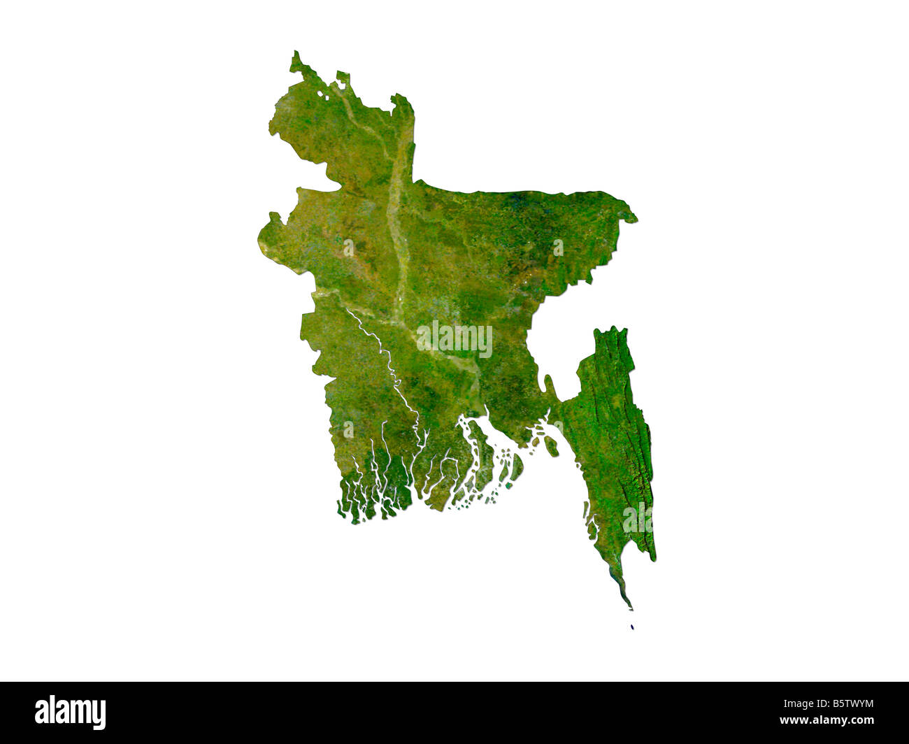 Bangladesh map Cut Out Stock Images & Pictures - Alamy