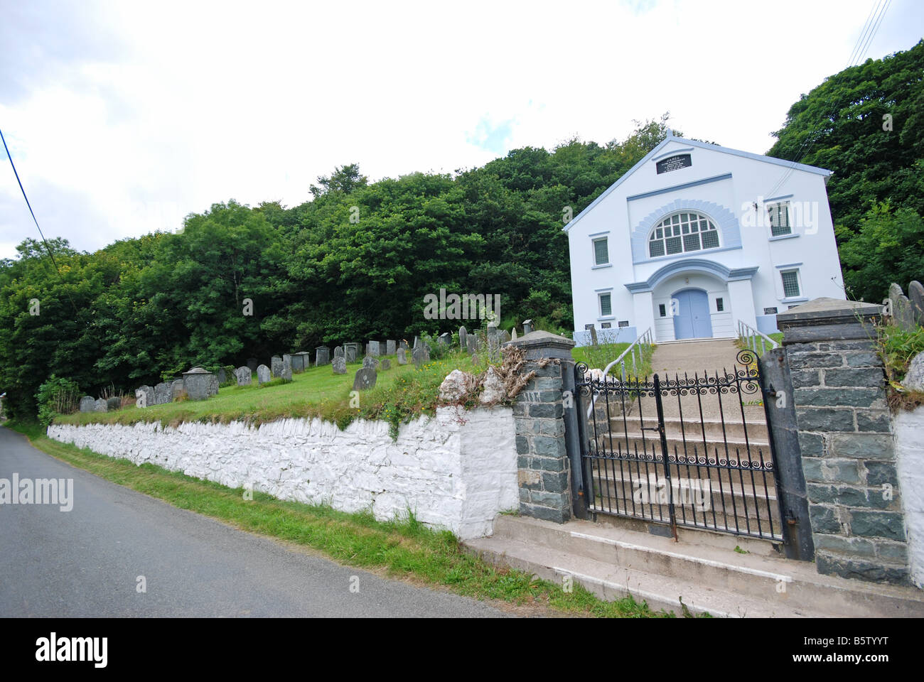 Jabes Baptist chapel in the Gwaun valley Pembrokeshire Wales Stock Photo