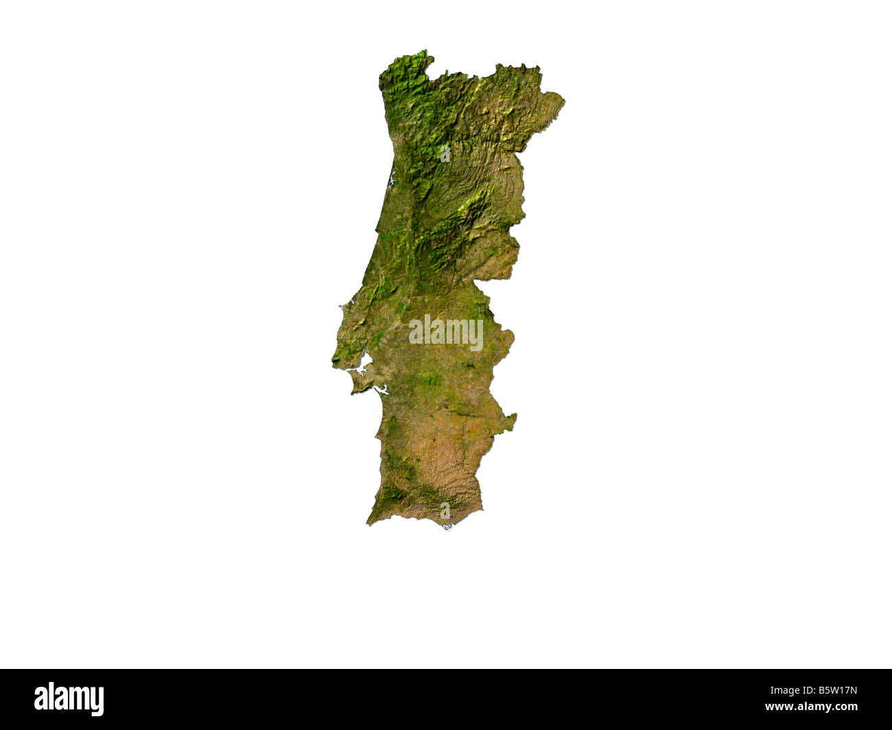 Portugal Map and Satellite Image - GIS Geography