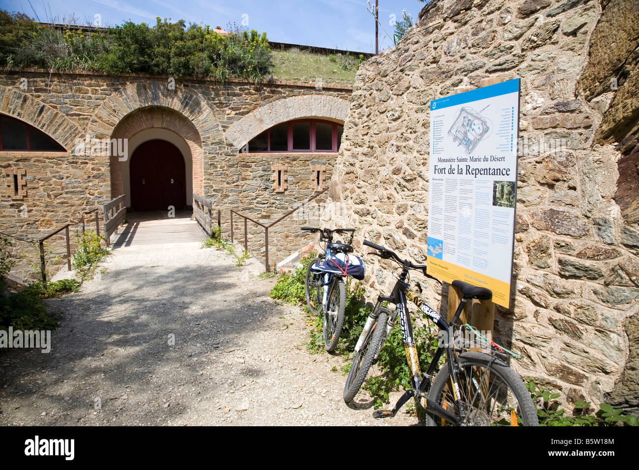 Fort de la Repentance  Porquerolles island  Port-Cros national park  Hyï¿½res  France  Europe Stock Photo