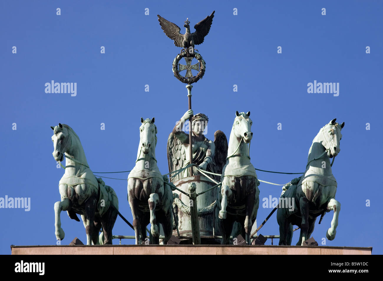 Brandenburg Gate, Berlin - Brandenburger Tor Stock Photo