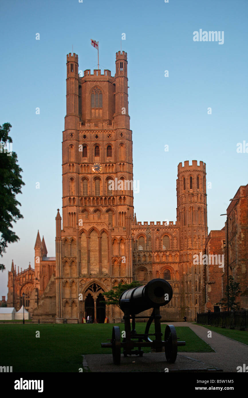 Ely cathedral 1083 Cambridgeshire UK Stock Photo - Alamy