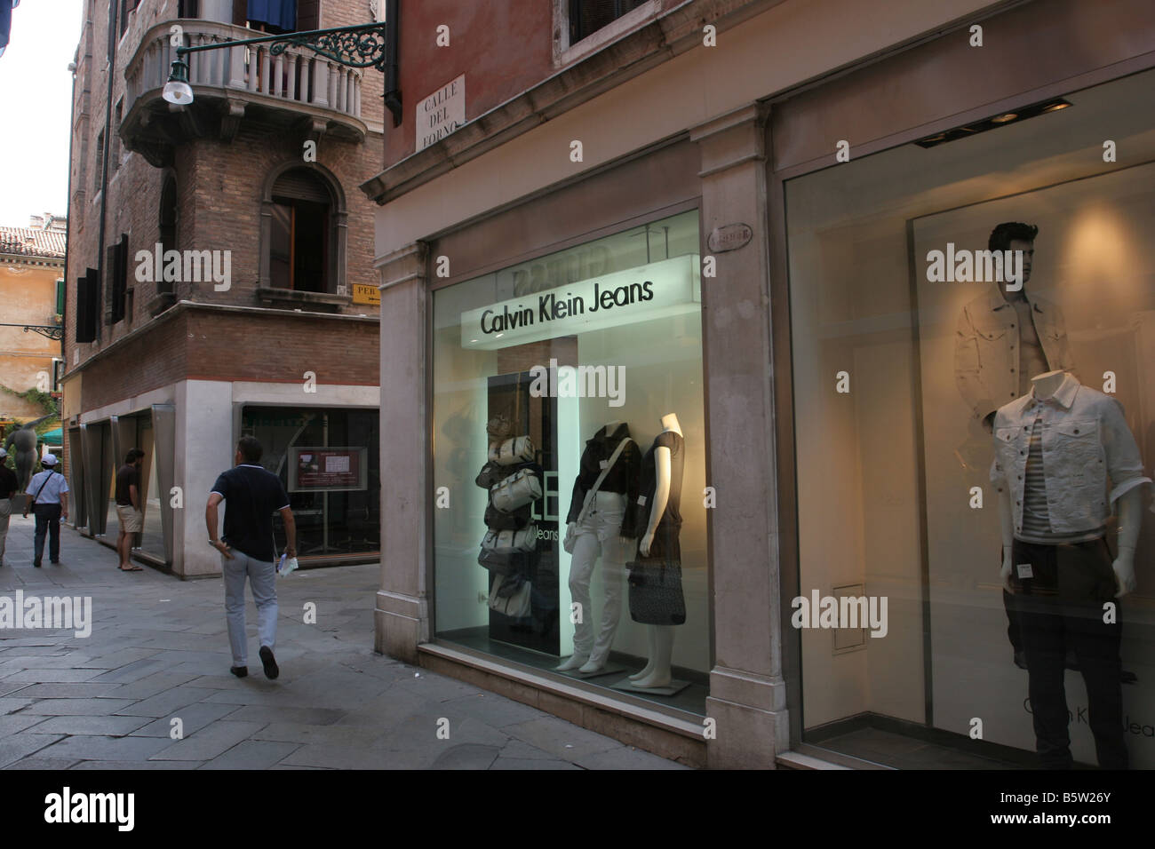 Calvin Klein shop Sestiere San Marco Venice Veneto Italy Stock Photo - Alamy