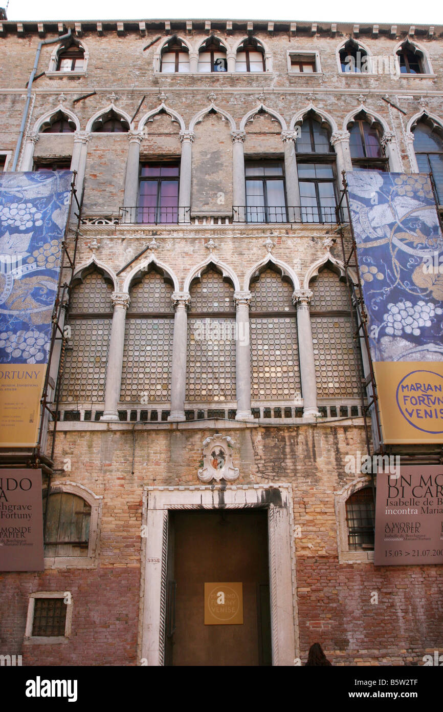 Palazzo Fortuny tissue museum Campo San Beneto 3958 Sestiere San Marco ...