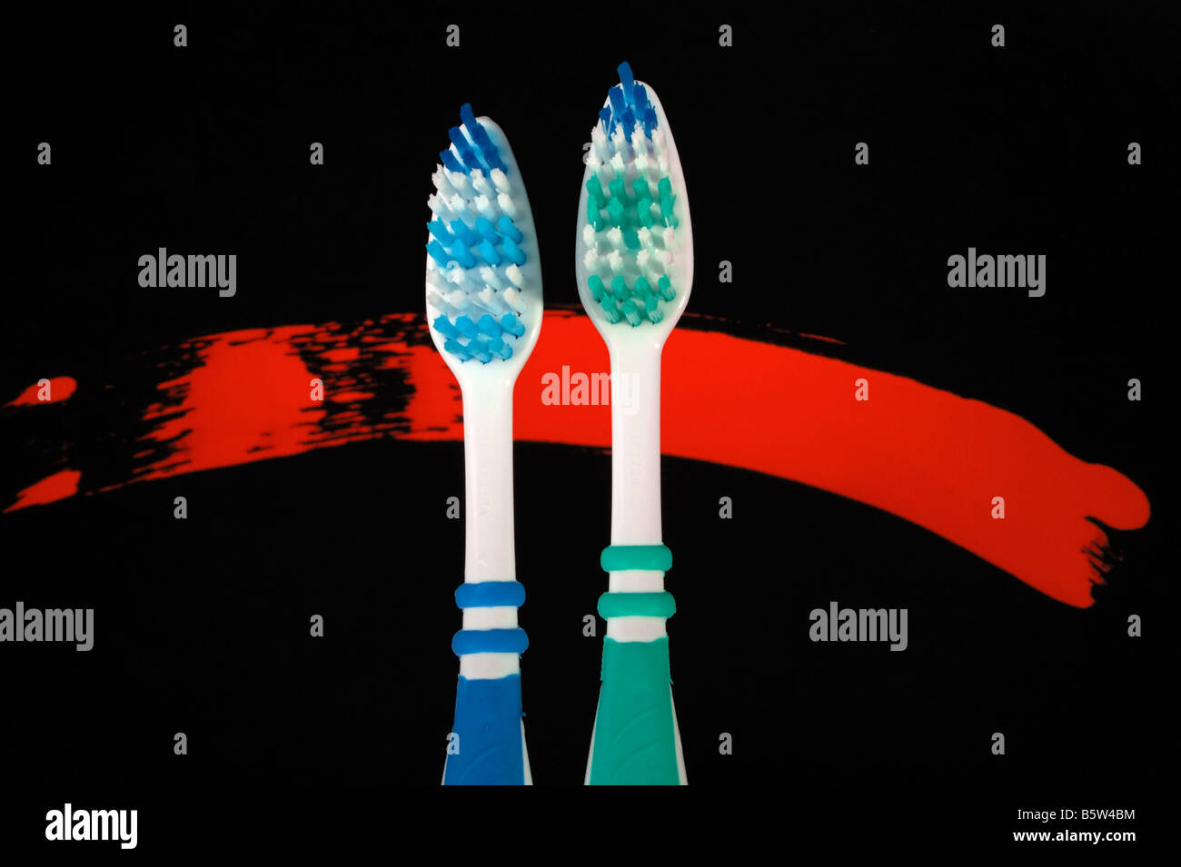 The tooth brush is the tool of personal hygiene every day Stock Photo ...