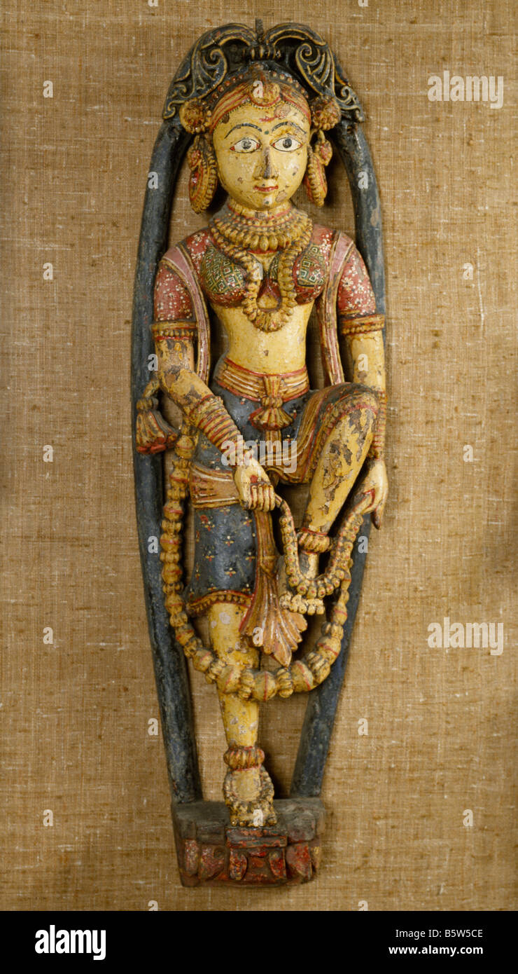 Indian Painted House Shrine From Kutch - 18th Century Indian Painted House Shrine From Kutch - 18th Century