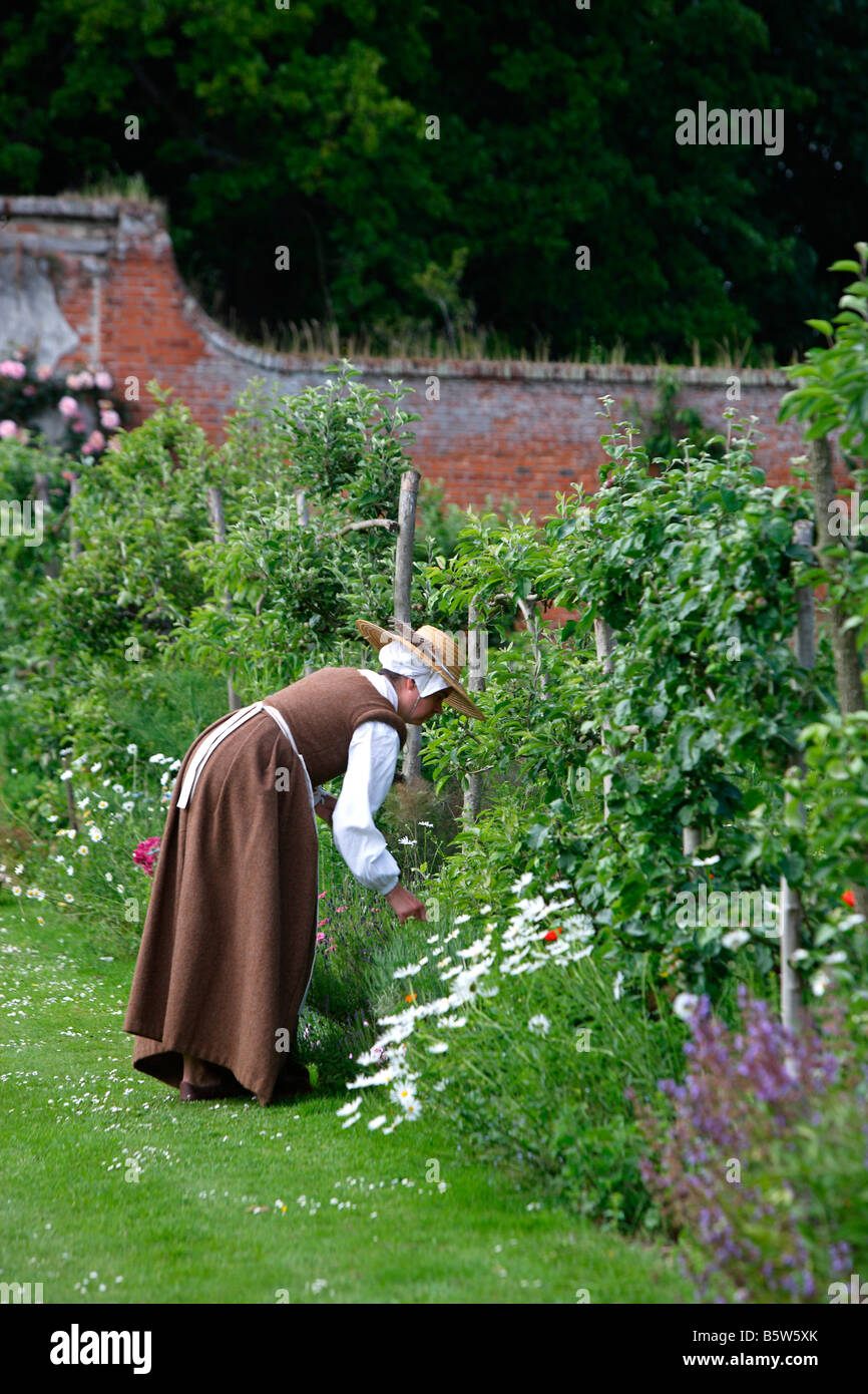 Long Melford gardens Elizabethan Mansion built by Sir William Cordell