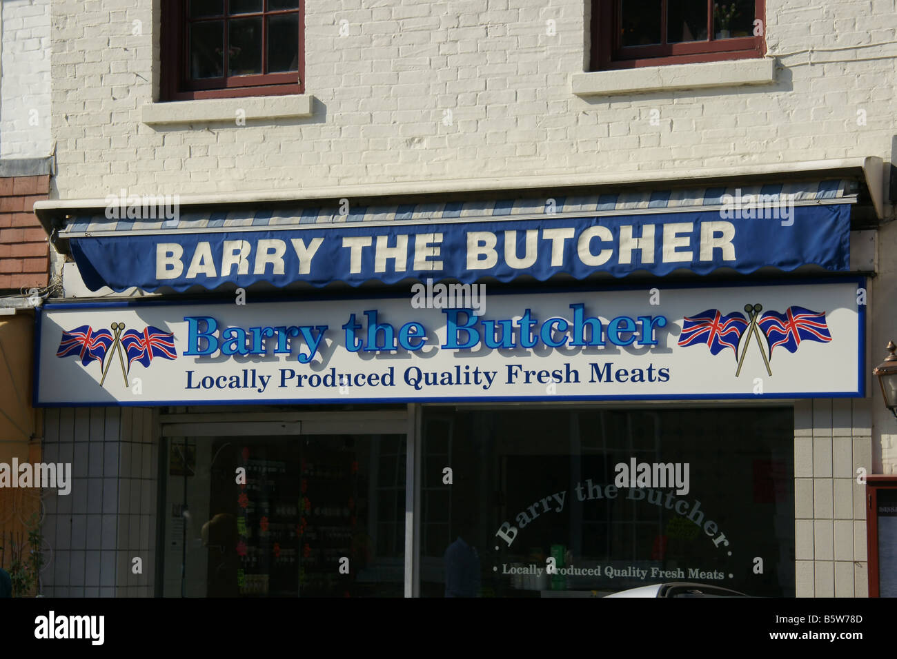 Barry The Butcher's Shop, StratfordUponAvon, England, UK Stock Photo Alamy