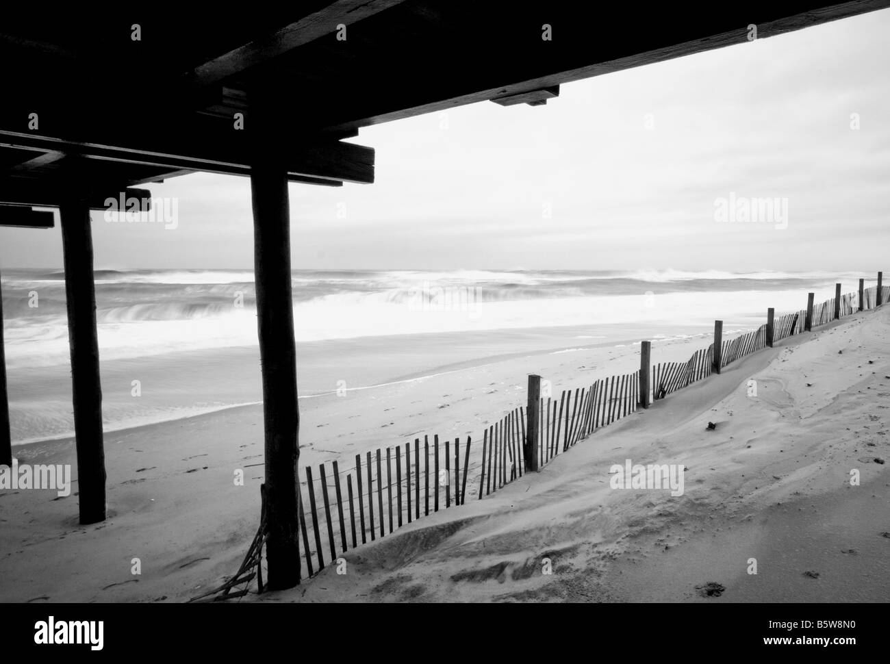 Avon Pier, Hatteras Island, North Carolina Stock Photo