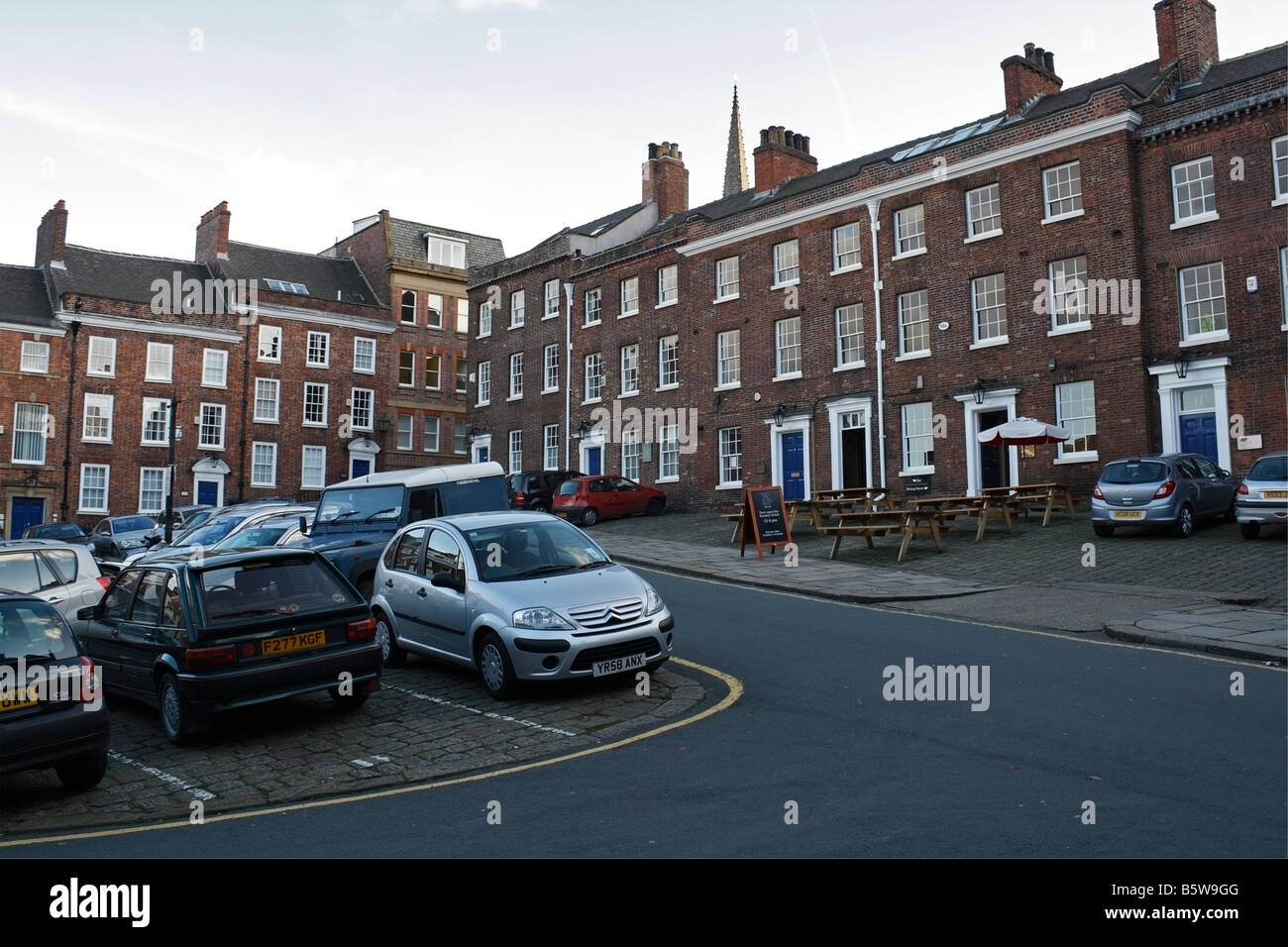 Grade II listed, buildings in Paradise Square, Sheffield City