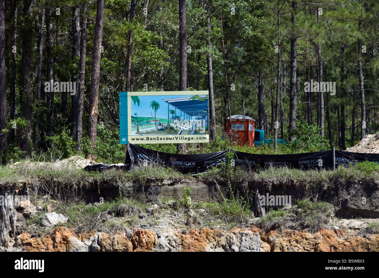 Bon Secour Development Stock Photo Alamy