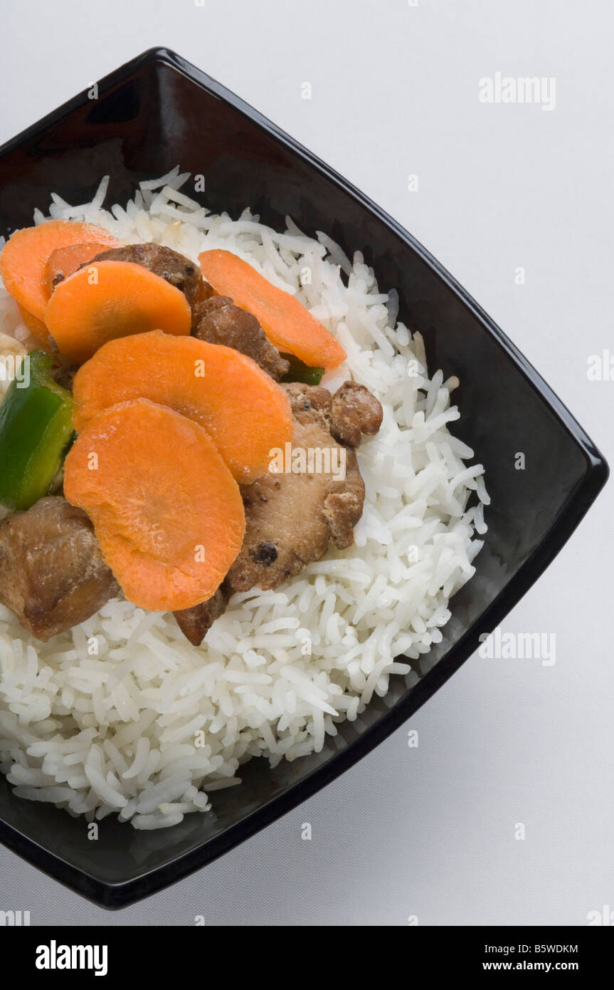 White Rice Meat White edible meat hi-res stock photography and images - Alamy